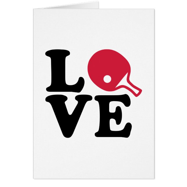 Ping pong Liebe (Vorne)