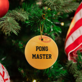 Ping Pong Lover Personalisierte Ornamente