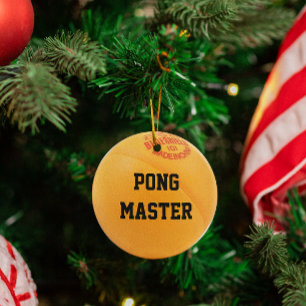 Ping Pong Lover Personalisierte Ornamente