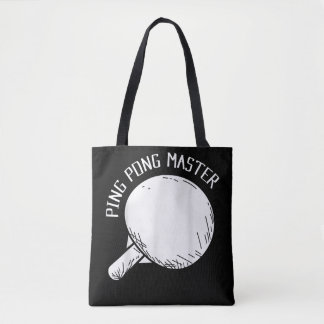 Ping Pong Master Funny Sprichwort Tischtennis Tasche