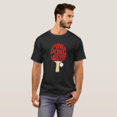 Ping Pong Master Table Tennis T-Shirt (Vorne ganz)