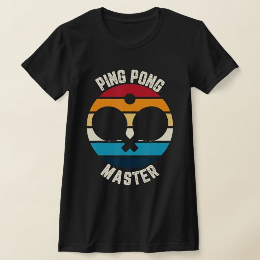 Ping Pong Master Table Tennis T-Shirt (Ablage )