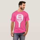 Ping Pong Master Table Tennis T-Shirt (Vorne ganz)