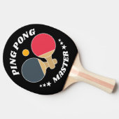 Ping Pong Master - Tischtennis Lover ist für Sie m Schläger (Seitenansicht)