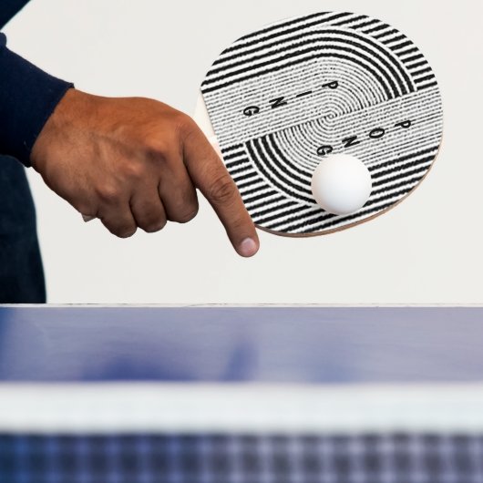Ping Pong Modernes Design Ping Pong Paddle Tischtennis Schläger (InSitu)