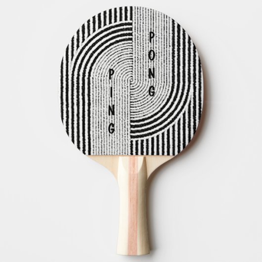 Ping Pong Modernes Design Ping Pong Paddle Tischtennis Schläger (Vorderseite)