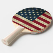 Ping Pong Paddle/American Flag Tischtennis Schläger (Vorderseite)