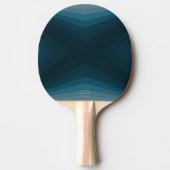 Ping-Pong Paddle - Aquamarin Gradient - HAMbyWG Tischtennis Schläger (Vorderseite)