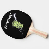 Ping Pong Paddle, darf ich Frank sein, Frankenstei Tischtennis Schläger (Seitenansicht)