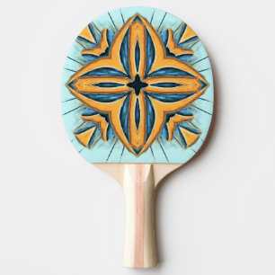 Ping Pong Paddle, Ein elegantes geometrisches Desi Tischtennis Schläger