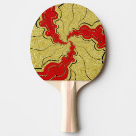 Ping Pong Paddle erstellt von Jimette Design Tischtennis Schläger