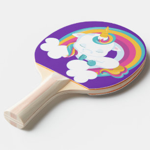 Ping Pong Paddle Full Print Back Tischtennis Schläger