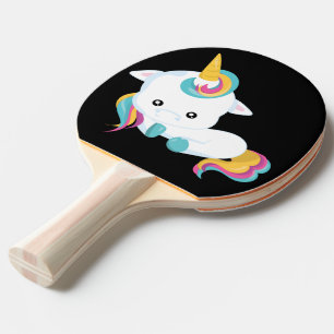 Ping Pong Paddle Full Print Back Tischtennis Schläger