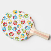 Ping Pong Paddle Full Print Back Tischtennis Schläger (Seitenansicht)