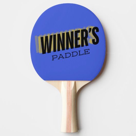 Ping Pong Paddle für Gewinner Tischtennis Schläger (Vorderseite)