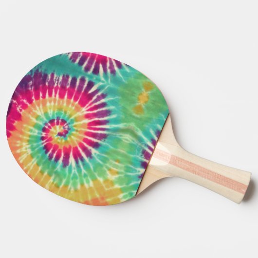 Ping-Pong Paddle - Gefärbte Krawatte - HAMbyWG Tischtennis Schläger (Seitenansicht)