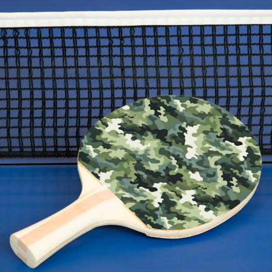 Ping Pong Paddle Militär Camouflage Print Tischtennis Schläger (InSitu)