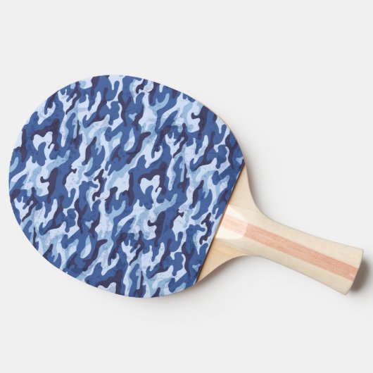 Ping Pong Paddle Militär Camouflage Print Tischtennis Schläger (Seitenansicht)