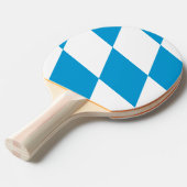 Ping Pong Paddle mit der Flagge Bayerns Tischtennis Schläger (Vorderseite)