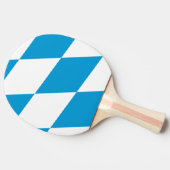 Ping Pong Paddle mit der Flagge Bayerns Tischtennis Schläger (Seitenansicht)