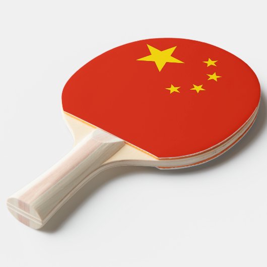 Ping Pong Paddle mit Flag der China Tischtennis Schläger (Vorderseite)
