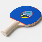 Ping Pong Paddle mit Flag Guam, USA Tischtennis Schläger (Vorderseite)