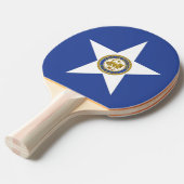 Ping Pong Paddle mit Flag Houston Tischtennis Schläger (Vorderseite)