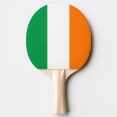 Ping Pong Paddle mit Flag Irland Tischtennis Schläger (Rückseite)