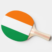 Ping Pong Paddle mit Flag Irland Tischtennis Schläger (Seitenansicht)