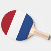 Ping Pong Paddle mit Flag Niederlande Tischtennis Schläger (Seitenansicht)