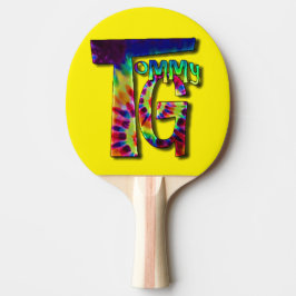 Ping Pong Paddle mit Ihrem Lieblings-Musikerlogo Tischtennis Schläger
