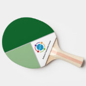 Ping Pong Paddle mit Ihrem Logo Tischtennis Schläger (Seitenansicht)