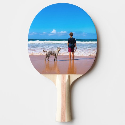 Ping Pong Paddle Paddel mit Ihren Fotos Tischtennis Schläger (Vorderseite)
