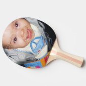 Ping Pong Paddle Paddeln für Fotos Tischtennis Schläger (Seitenansicht)