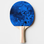 Ping Pong Paddle Paint Spritzer Effect Tischtennis Schläger (Rückseite)
