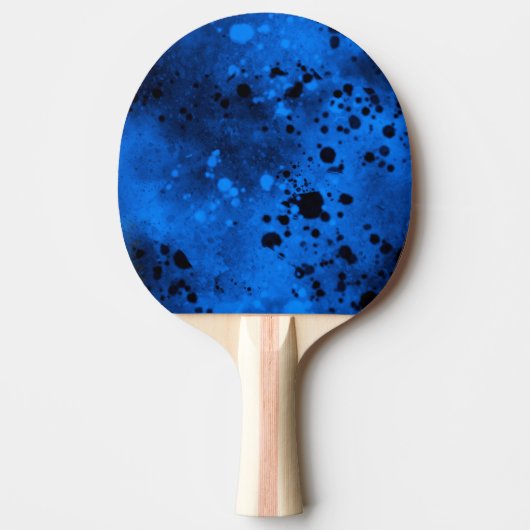 Ping Pong Paddle Paint Spritzer Effect Tischtennis Schläger (Vorderseite)
