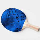 Ping Pong Paddle Paint Spritzer Effect Tischtennis Schläger (Seitenansicht)