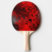Ping Pong Paddle Paint Spritzer Effect Tischtennis Schläger (Vorderseite)