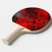 Ping Pong Paddle Paint Spritzer Effect Tischtennis Schläger (Vorderseite)