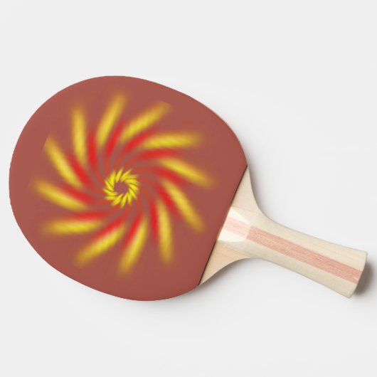 Ping Pong Paddle - Pinwheel Tischtennis Schläger (Seitenansicht)