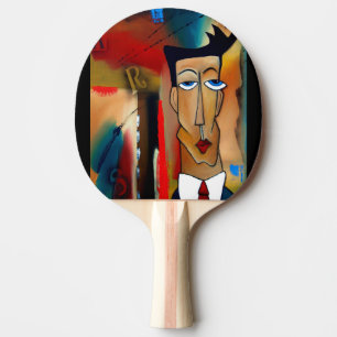 Ping Pong Paddle, Red Rubber Back Tischtennis Schläger
