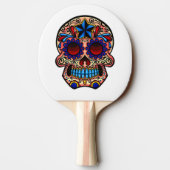 Ping Pong Paddle/Skull Tischtennis Schläger (Rückseite)