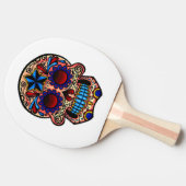 Ping Pong Paddle/Skull Tischtennis Schläger (Seitenansicht)