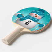 Ping Pong Paddle/Snowman Tischtennis Schläger (Vorderseite)