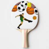 Ping Pong Paddle Sports Soccer Tischtennis Schläger (Vorderseite)