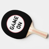 Ping Pong Paddle Tischtennis Schläger (Seitenansicht)