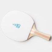 Ping Pong Paddle Tischtennis Schläger (Seitenansicht)