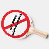 Ping Pong Paddle Tischtennis Schläger (Seitenansicht)