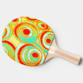 Ping Pong Paddle Tischtennis Schläger (Seitenansicht)