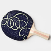 Ping Pong Paddle Tischtennis Schläger (Seitenansicht)